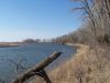 TRACT # 6 A VIEW OF THE WATER OWNED BY THE DNR WHICH IS ACROSS THE PROPERTY LINE TO THE WEST.